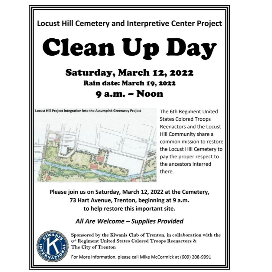 Spring Clean Up Locust Hill Cemetery Trenton NJ Events TDA
